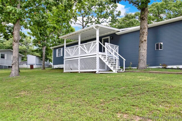 712 Passover Rd, Osage Beach, MO 65065 - rear view of property