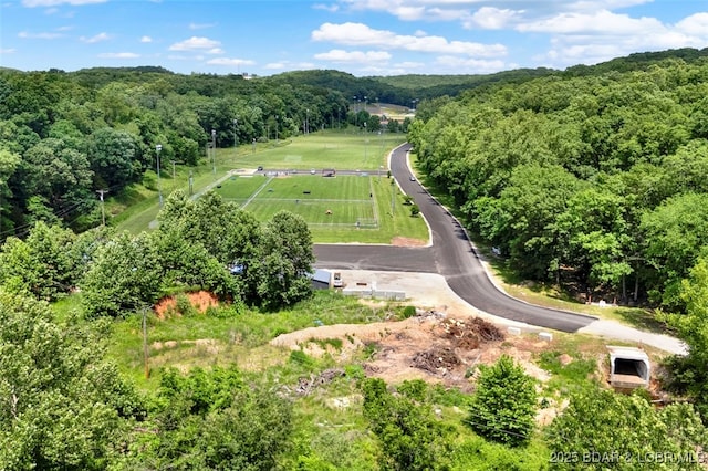 712 Passover Rd, Osage Beach, MO 65065 - aerial view of a heavily wooded area
