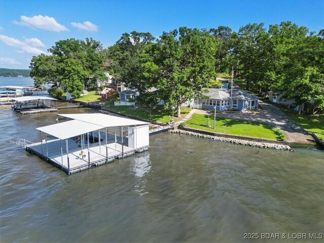 948 Cable Point Dr, Climax Springs, MO 65324 - dock featuring a water view