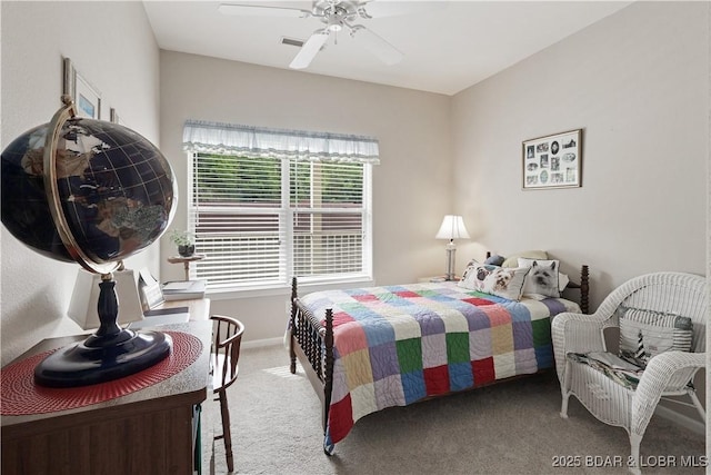 562 Hyd A Way Rd Unit 3F, Camdenton, MO 65020 - bedroom featuring carpet and ceiling fan