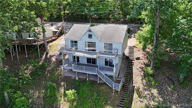 6504 Avalon Park, Osage Beach, MO 65065 - view from above of property