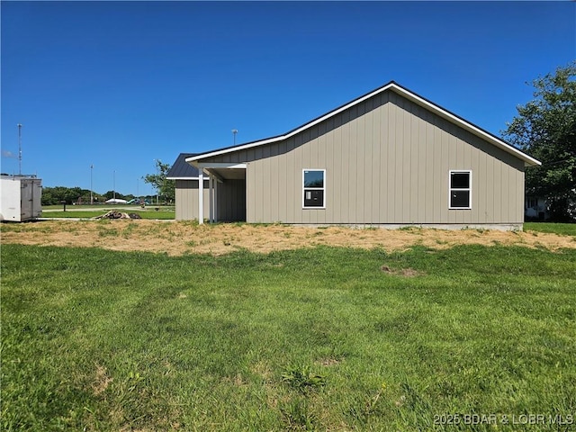 501 W 12th St, Eldon, MO 65026 - view of side of property with a yard