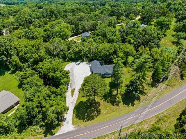 326 State Rd W, Macks Creek, MO 65786 - aerial view of a forest