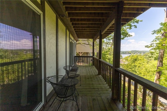 415 Staniel Cay Dr, Osage Beach, MO 65065 - view of wooden deck
