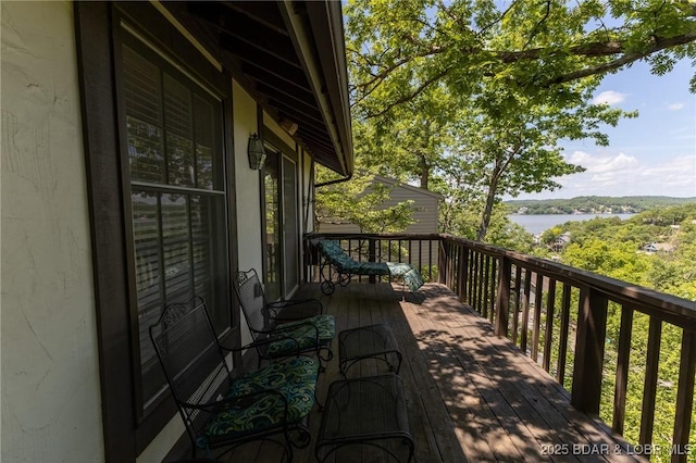 415 Staniel Cay Dr, Osage Beach, MO 65065 - deck with a water view