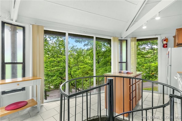 146 Tree Top Dr Unit 8, Four Seasons, MO 65049 - sunroom / solarium with rail lighting