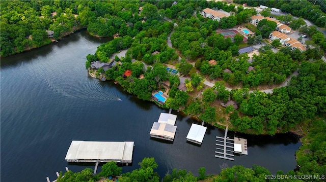 146 Tree Top Dr Unit 8, Four Seasons, MO 65049 - aerial view of a large body of water