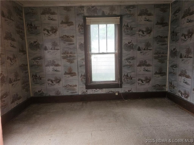 412 Maple St, Eldon, MO 65026 - empty room featuring carpet flooring and baseboards