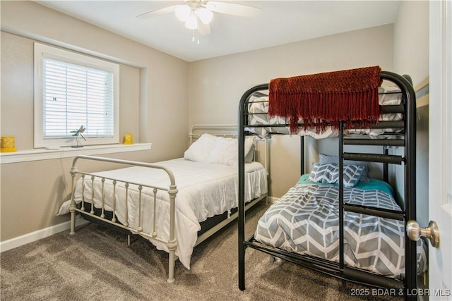 68 Lighthouse Rd Unit 906, Lake Ozark, MO 65049 - carpeted bedroom with a ceiling fan and baseboards