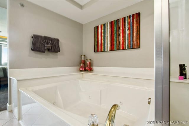 68 Lighthouse Rd Unit 906, Lake Ozark, MO 65049 - bathroom featuring a whirlpool tub and tile patterned floors