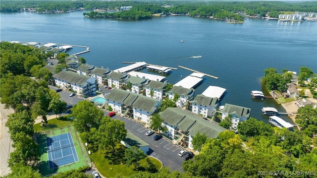 1201 W Harbour Towne Dr Unit 1201, Lake Ozark, MO 65049 - aerial view of a nearby body of water