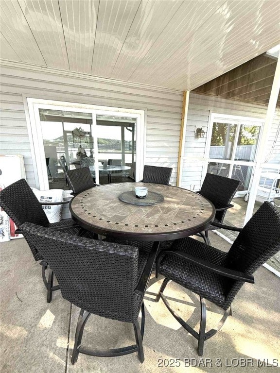 63 Rock Dove Ln, Camdenton, MO 65020 - view of patio / terrace with outdoor dining space