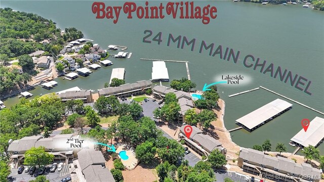 2500 Bay Point Dr Unit 331, Osage Beach, MO 65065 - drone / aerial view of a nearby body of water