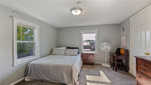 121 W 9th St, Eldon, MO 65026 - carpeted bedroom with a textured ceiling