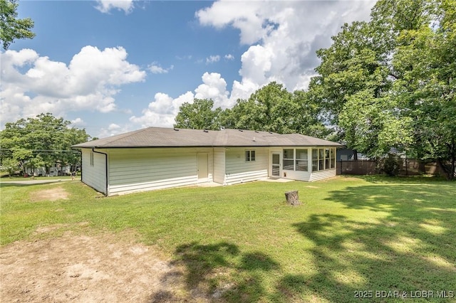 278 Panoramic Dr, Camdenton, MO 65020 - rear view of house featuring a sunroom