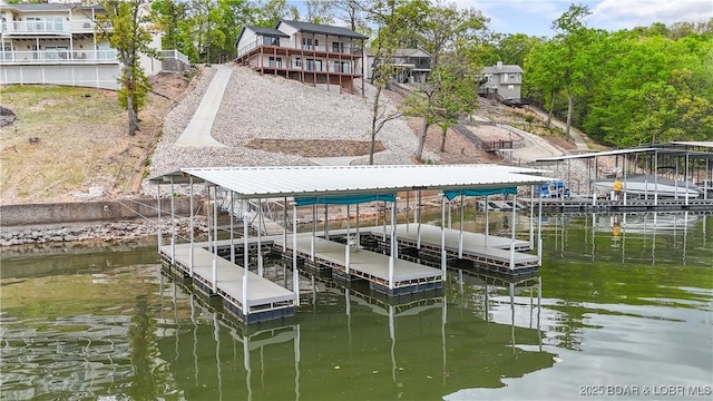 4452 Hamrock Ln, Osage Beach, MO 65065 - dock with a water view