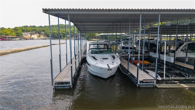 4499 Ski Dr Unit 346, Osage Beach, MO 65065 - dock area featuring a water view