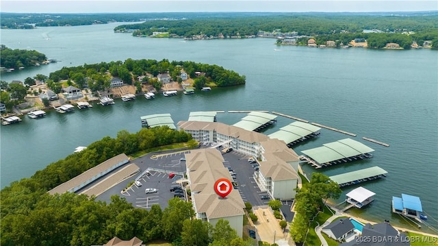 4499 Ski Dr Unit 346, Osage Beach, MO 65065 - drone / aerial view of a nearby body of water