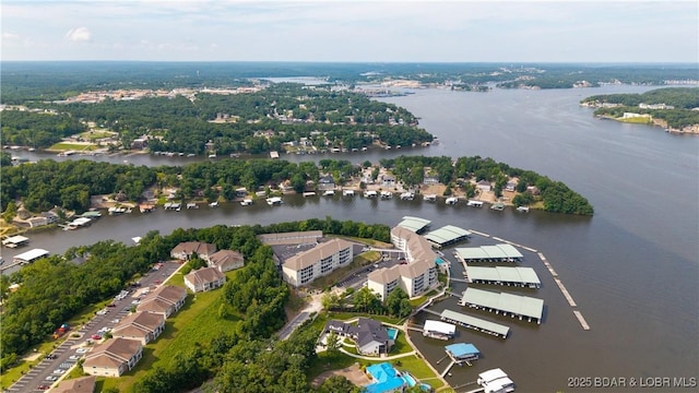4499 Ski Dr Unit 346, Osage Beach, MO 65065 - aerial view of property's location featuring a nearby body of water