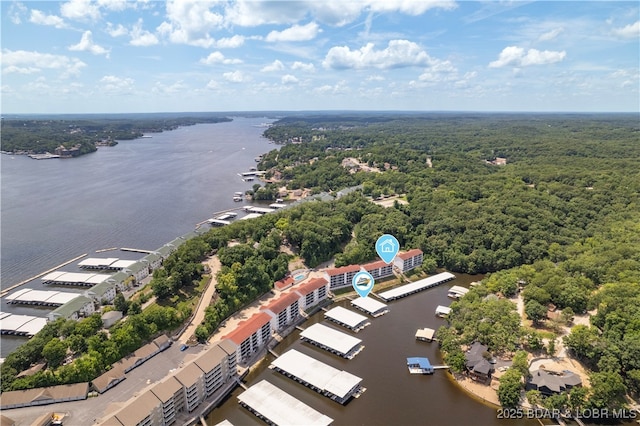 40 Lighthouse Rd Unit 2-301, Lake Ozark, MO 65049 - aerial view of a nearby body of water