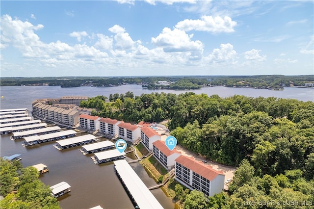 40 Lighthouse Rd Unit 2-301, Lake Ozark, MO 65049 - drone / aerial view of a large body of water