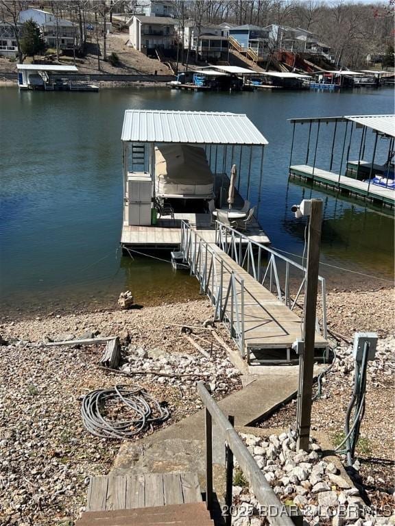 965 Four Waters Dr, Sunrise Beach, MO 65079 - dock area with a water view