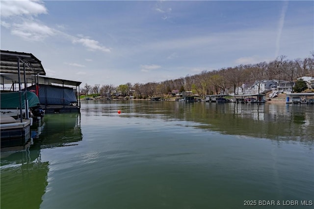 965 Four Waters Dr, Sunrise Beach, MO 65079 - dock with a water view