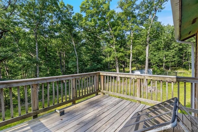 32655 Challenge Dr, Lincoln, MO 65338 - view of wooden deck