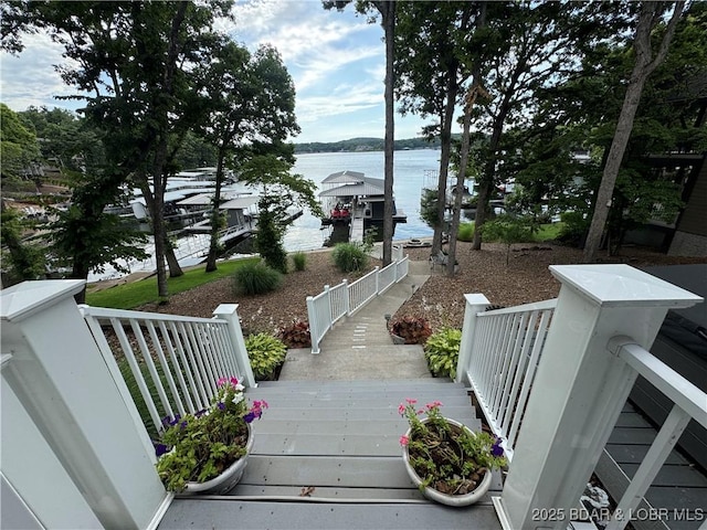 1215 Anemone Rd, Lake Ozark, MO 65049 - exterior space featuring a water view