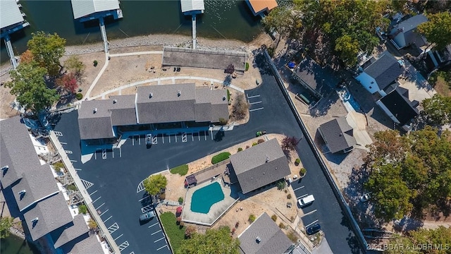 28 Eleven W Ct Unit 2A, Sunrise Beach, MO 65079 - aerial view of property's location with a pool