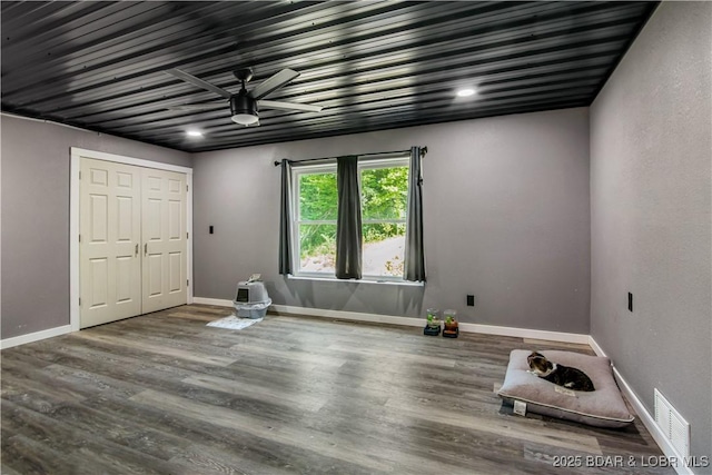 1972 Anderson Hollow Rd, Linn Creek, MO 65052 - unfurnished bedroom featuring wood finished floors and a closet
