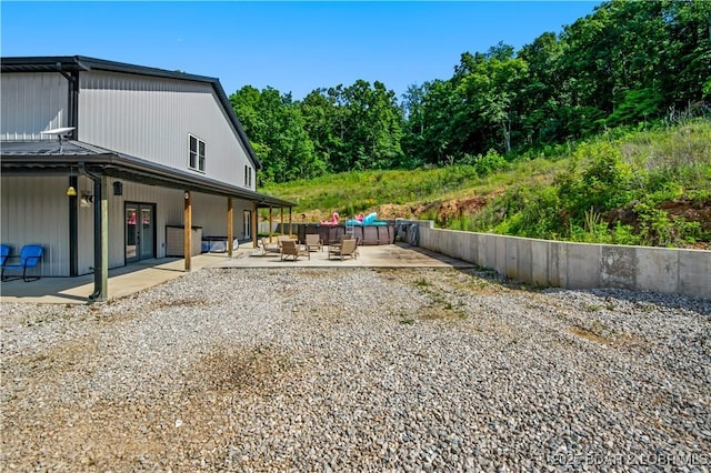 1972 Anderson Hollow Rd, Linn Creek, MO 65052 - view of yard with an outdoor living space and a patio area