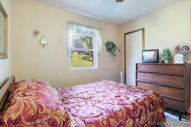 1150 Georgene Rd, Camdenton, MO 65020 - carpeted bedroom with a ceiling fan