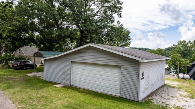 57 Ke Jo Point Rd, Gravois Mills, MO 65037 - view of detached garage