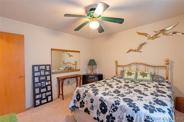 57 Ke Jo Point Rd, Gravois Mills, MO 65037 - bedroom featuring carpet and a ceiling fan