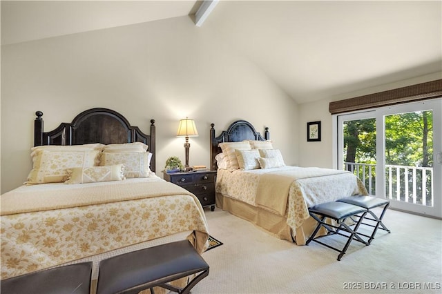 541 Elbow Cay Dr, Osage Beach, MO 65065 - bedroom featuring light colored carpet and access to outside