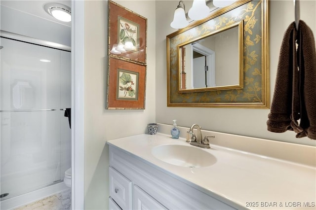 541 Elbow Cay Dr, Osage Beach, MO 65065 - bathroom with vanity and walk in shower