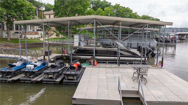 1453 Grand View Dr, Porto Cima, MO 65079 - dock featuring a water view