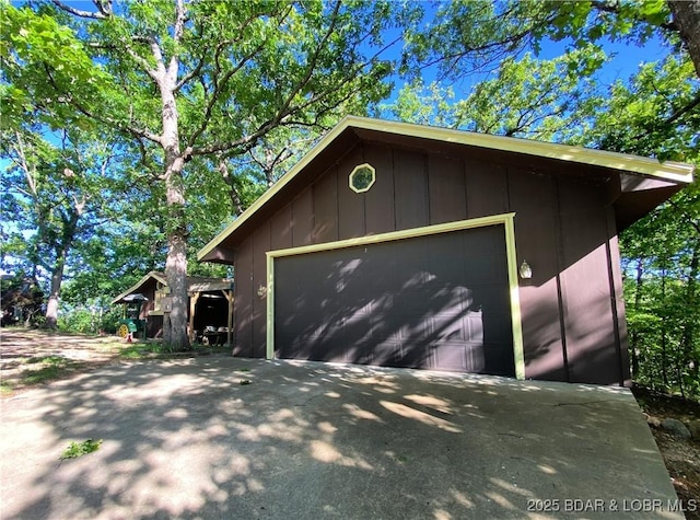 64 Fox Point Dr, Roach, MO 65787 - view of detached garage