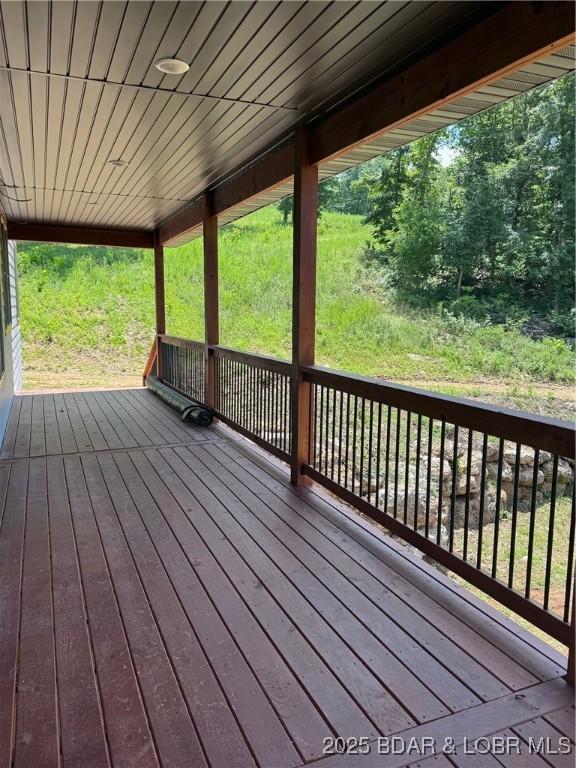 1378 Full Gallop Ln, Roach, MO 65787 - view of deck