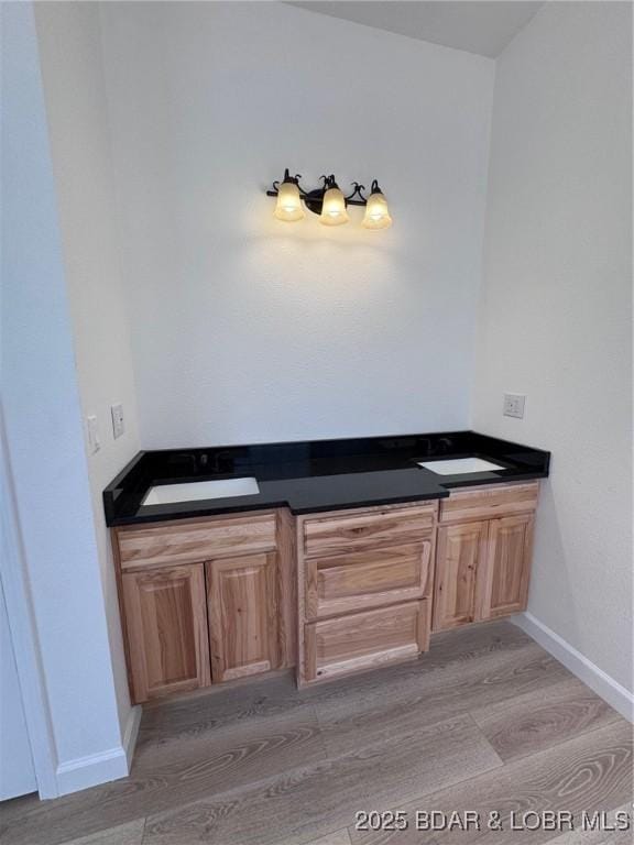 1378 Full Gallop Ln, Roach, MO 65787 - bathroom with wood finished floors and vanity