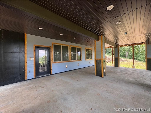 1378 Full Gallop Ln, Roach, MO 65787 - view of patio / terrace featuring an attached carport