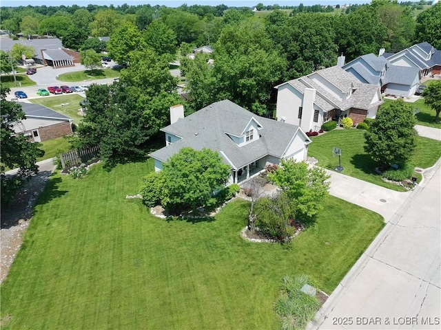 1720 Lakeview Dr, Chillicothe, MO 64601 - aerial perspective of suburban area