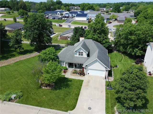 1720 Lakeview Dr, Chillicothe, MO 64601 - aerial view of residential area