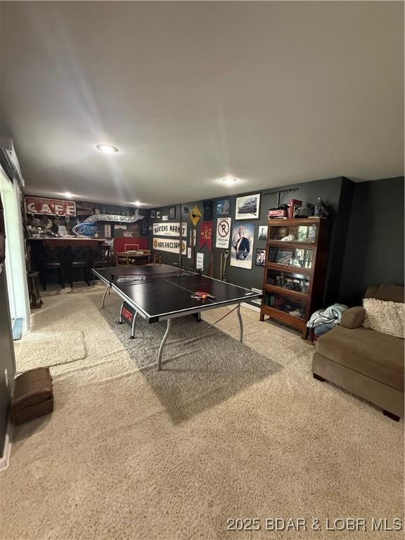 1720 Lakeview Dr, Chillicothe, MO 64601 - rec room featuring carpet flooring
