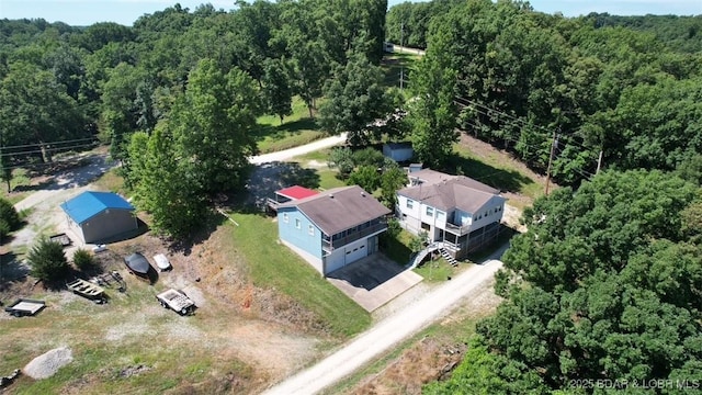 742 Pappys Pt, Sunrise Beach, MO 65079 - aerial view of a forest