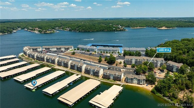 1481 Ledges Dr Unit B14, Osage Beach, MO 65065 - aerial view of a large body of water