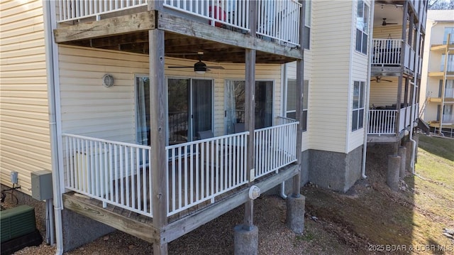 1481 Ledges Dr Unit B14, Osage Beach, MO 65065 - exterior space featuring ceiling fan