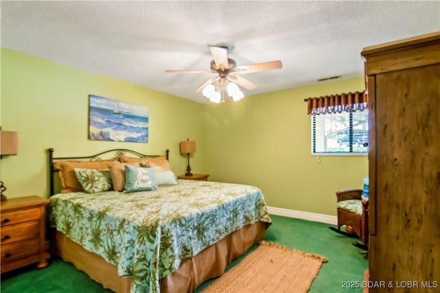 889 Malibu Rd Unit 63, Osage Beach, MO 65049 - bedroom with carpet and a ceiling fan