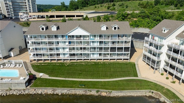 4800 Eagleview Dr Unit 433, Osage Beach, MO 65065 - drone / aerial view of apartment complex